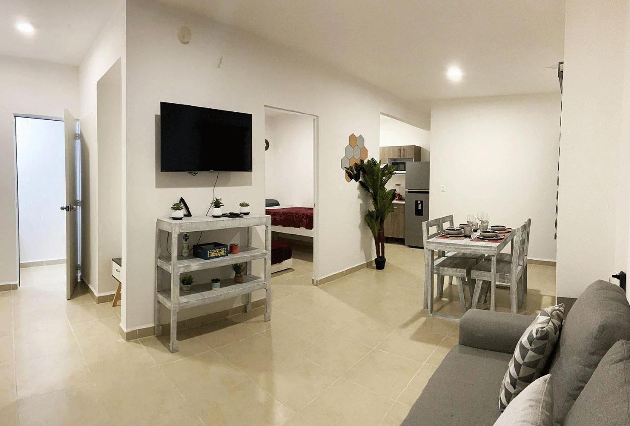 Angels Beach Condo Con Piscina, Parking Y Parque Playa del Carmen Exterior foto