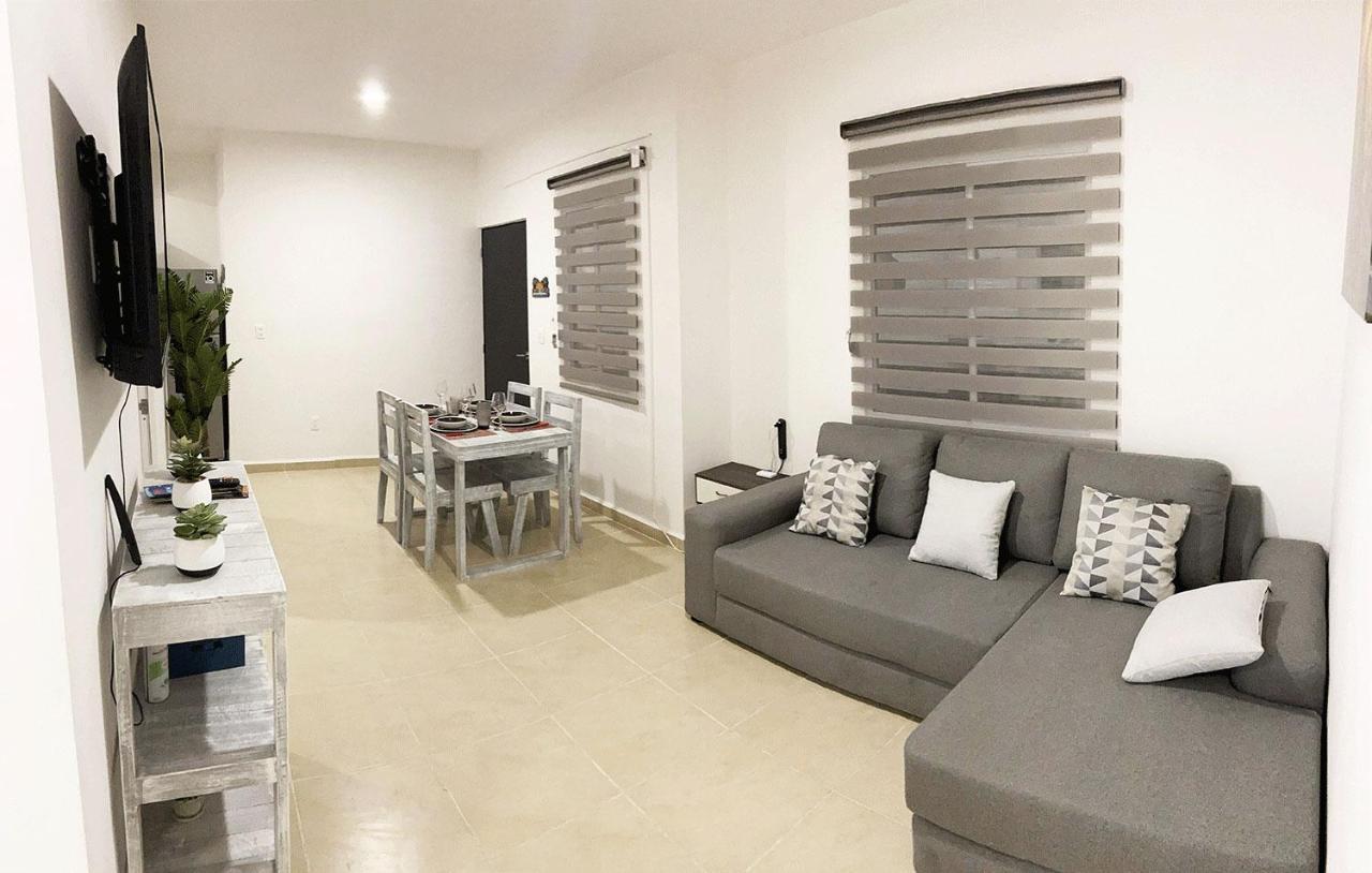 Angels Beach Condo Con Piscina, Parking Y Parque Playa del Carmen Exterior foto